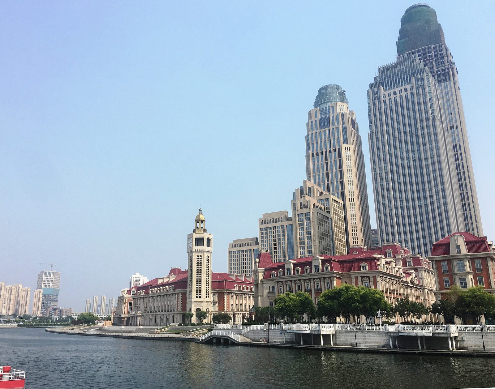 The former concessions of Tianjin